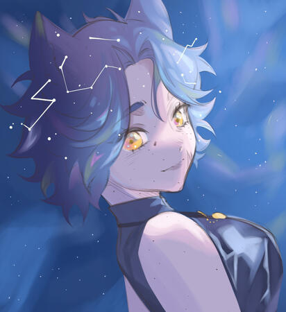 Colored sketch